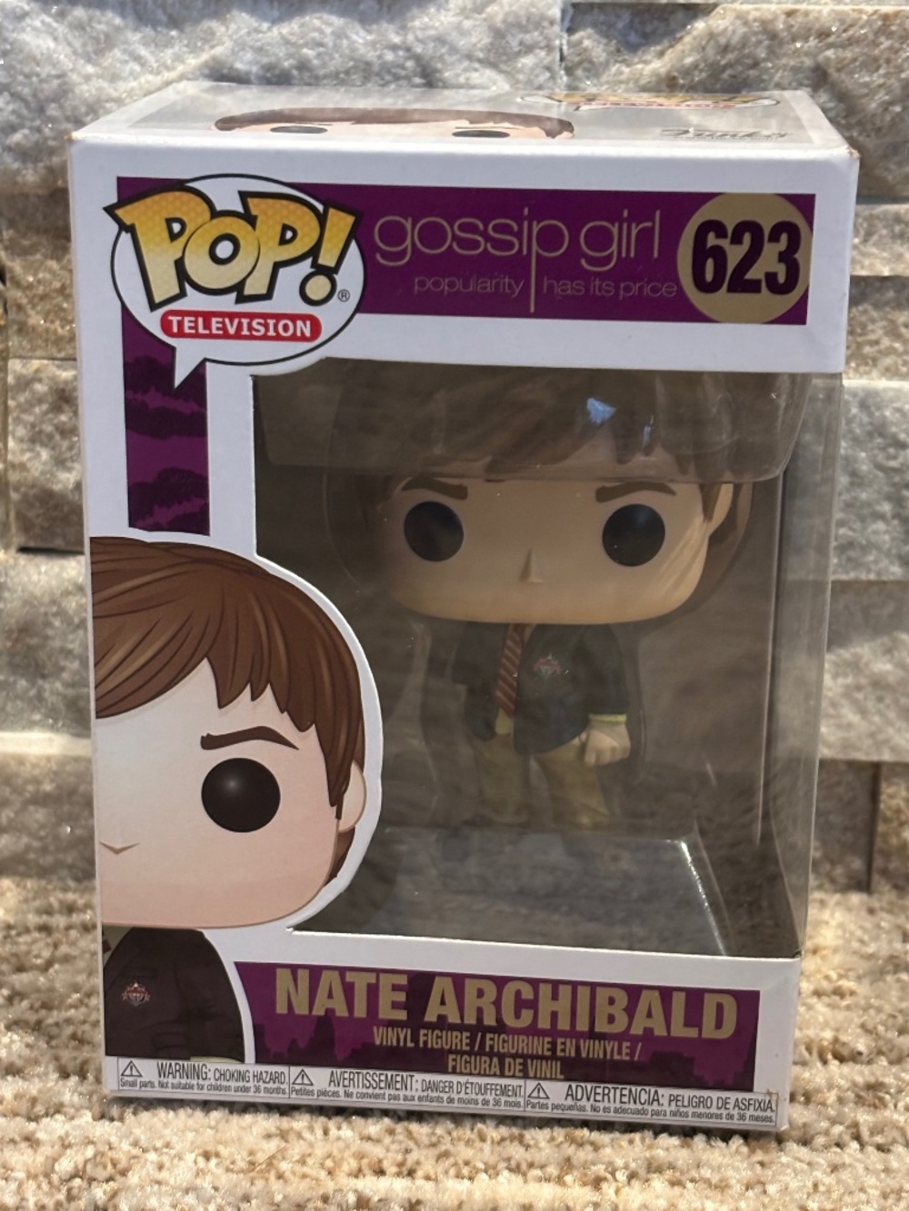 Funko POP! Gossip Girl Nate Archibald (Chace Crawford) Pop Figure - RARE